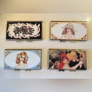 Vintage Antique Small Pill Boxes. Price $25 per each or all 4 for $80